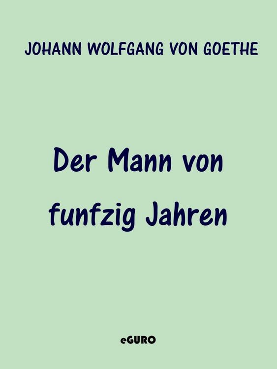 Produktbild: Der Mann von funfzig Jahren