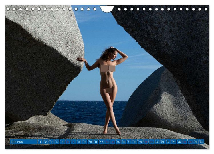 Produktbild: Sardaigne - Les paysages et le nu (Calendrier mural 2026 DIN A4 vertical), CALVENDO calendrier mensuel