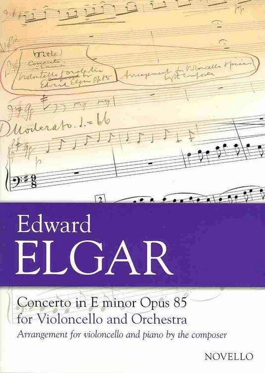 Produktbild: Concerto in E Minor, Op. 85 for Violoncello and Orchestra