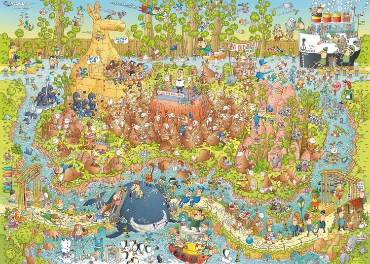 Produktbild: Australian Habitat Puzzle