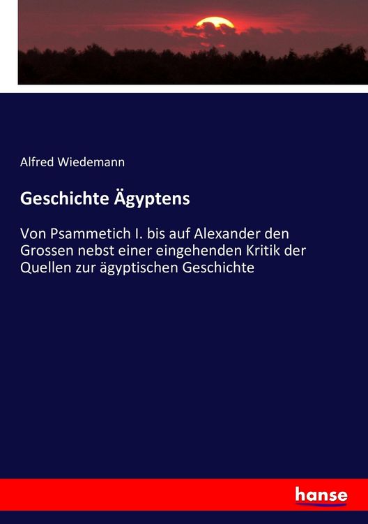 Produktbild: Geschichte &Auml;gyptens