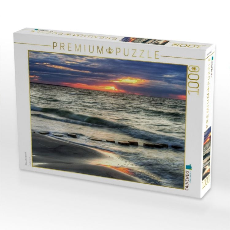 Produktbild: CALVENDO Puzzle Ostseestrand Dar&szlig; | 1000 Teile Lege-Gr&ouml;&szlig;e 64x48cm Foto-Puzzle f&uuml;r gl&uuml;ckliche Stunden