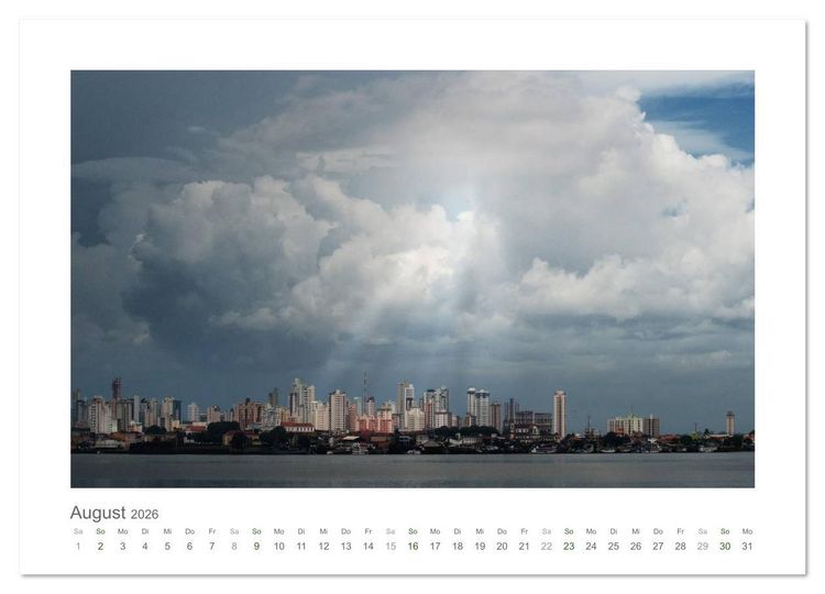 Produktbild: Amazonas, eine Reise entlang seiner Ufer (Wandkalender 2026 DIN A2 quer), CALVENDO Monatskalender