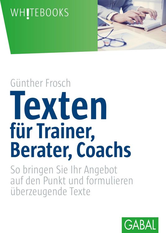 Produktbild: Texten f&uuml;r Trainer, Berater, Coachs