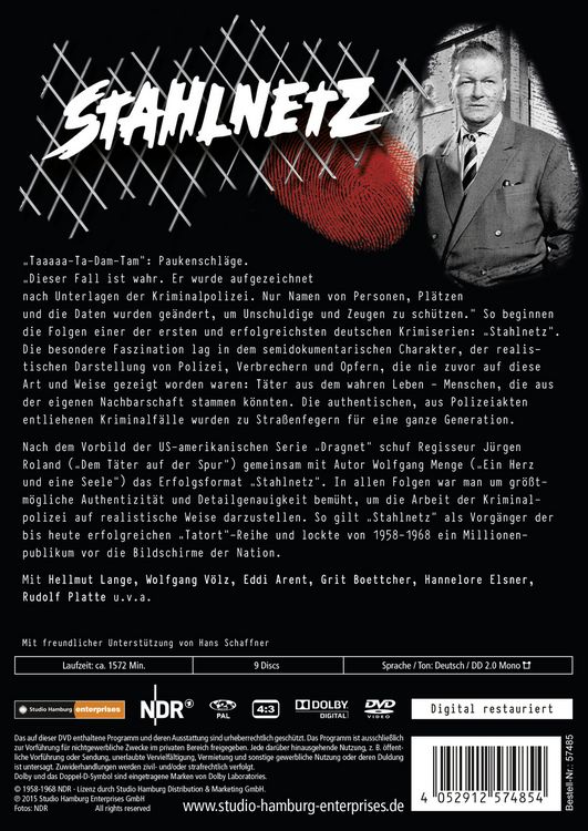 Produktbild: Stahlnetz [9 DVDs]