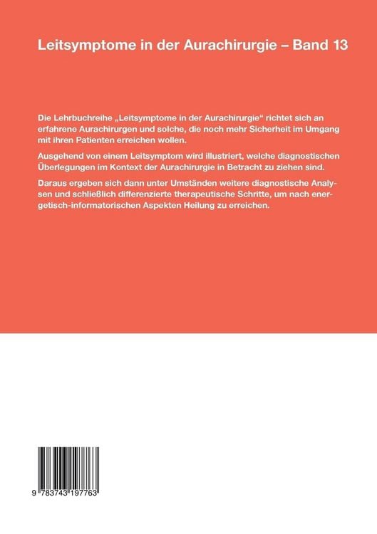Produktbild: Leitsymptome in der Aurachirurgie Band 13