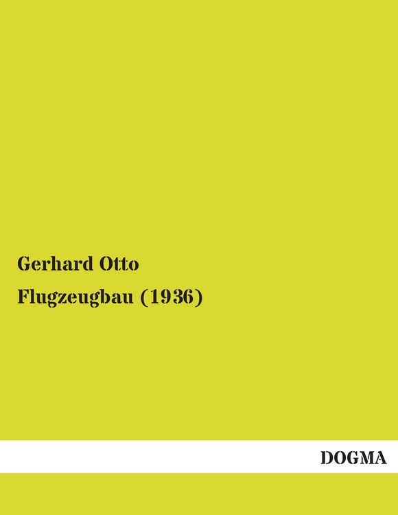 Produktbild: Flugzeugbau (1936)