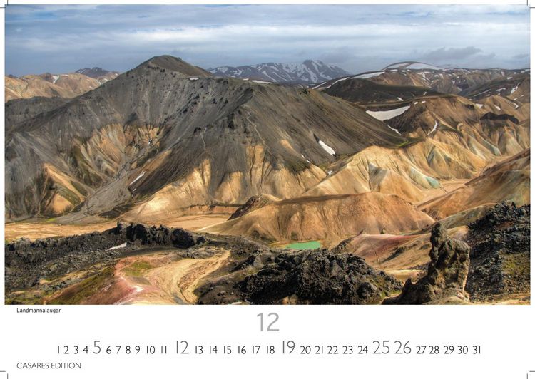 Produktbild: Island Kalender 2027 &ndash; Wandkalender | Fotokalender Naturkalender 35x50cm Grosses Format &ndash; Hochwertiger . mit atemberaubenden Island-Landschaften