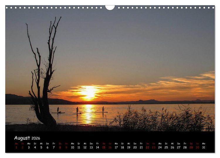 Produktbild: Traumhaft sch&ouml;ner Bodensee (Wandkalender 2026 DIN A3 quer), CALVENDO Monatskalender