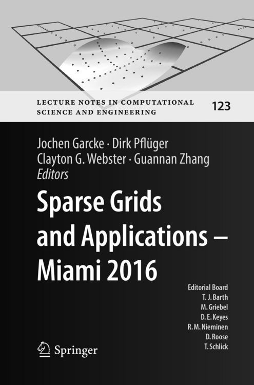 Produktbild: Sparse Grids and Applications - Miami 2016