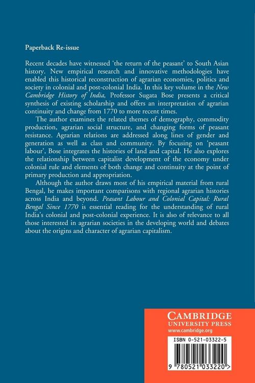 Produktbild: Peasant Labour and Colonial Capital