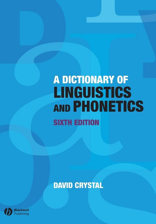 Bild vom Artikel Dictionary of Linguistics and Phonetics vom Autor David Crystal
