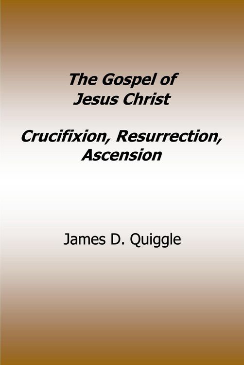 Produktbild: The Gospel of Jesus Christ, Crucifixion, Resurrection, Ascension