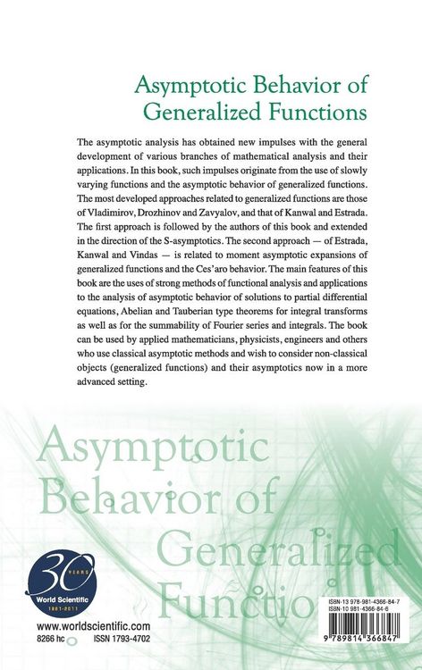 Produktbild: Asymptotic Behavior Of General Function