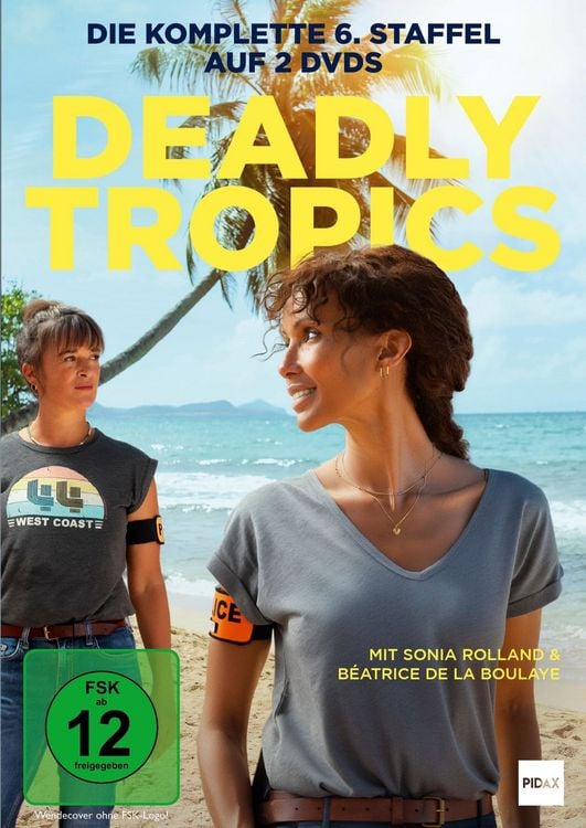 Produktbild: Deadly Tropics, Staffel 6 (Tropiques criminels) / Weitere 8 Folgen der erfolgreichen Krimiserie [2 DVDs]