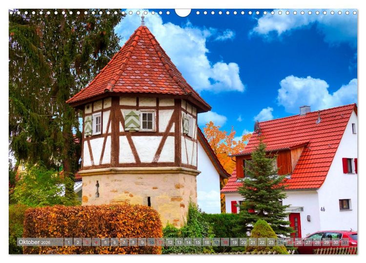 Produktbild: Plochingen im Blick (Wandkalender 2026 DIN A3 quer), CALVENDO Monatskalender
