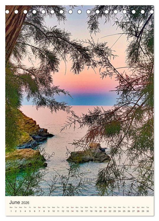 Produktbild: A feast for the eyes - Crete (Desk Calendar 2026 DIN A5 portrait), CALVENDO 12 Month DeskCalendar