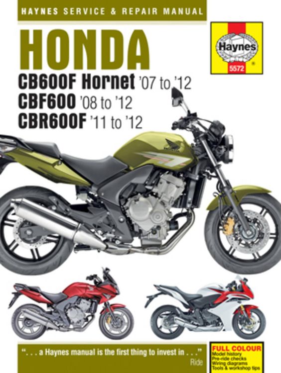 Produktbild: Honda CB600 Hornet, CBF600 & CBR600F (07 - 12)