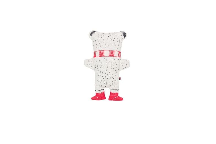 Produktbild: gef&uuml;lltes Kissen "Winterb&auml;r"