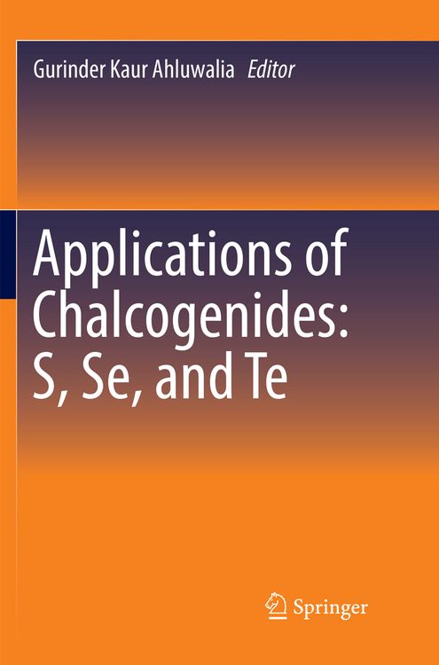Produktbild: Applications of Chalcogenides: S, Se, and Te