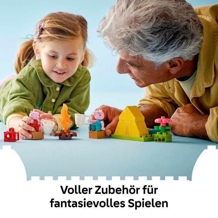 Produktbild: LEGO DUPLO Peppa Pig 10452 Campingausflug, Kleinkinder Lernspielzeug