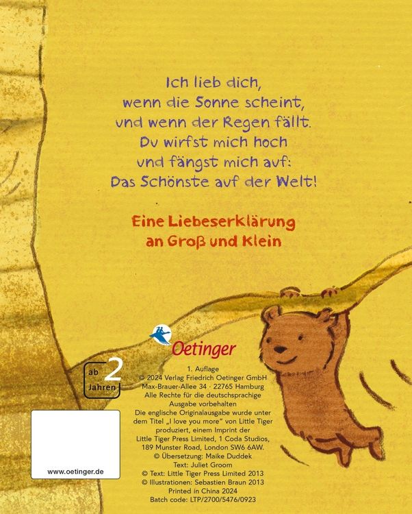 Produktbild: Ich lieb dich mehr