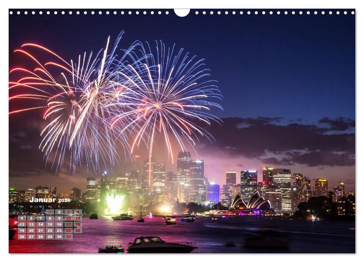 Produktbild: Weltst&auml;dte - Iconic world cities (Wandkalender 2026 DIN A3 quer), CALVENDO Monatskalender