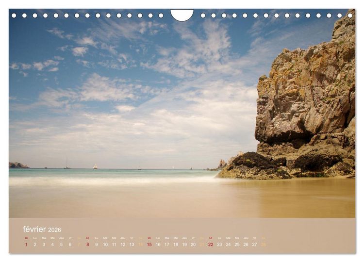 Produktbild: &Eacute;chapp&eacute;e Breizh (Calendrier mural 2026 DIN A4 vertical), CALVENDO calendrier mensuel