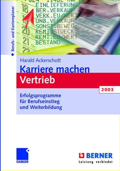 Produktbild: Karriere machen Vertrieb 2003