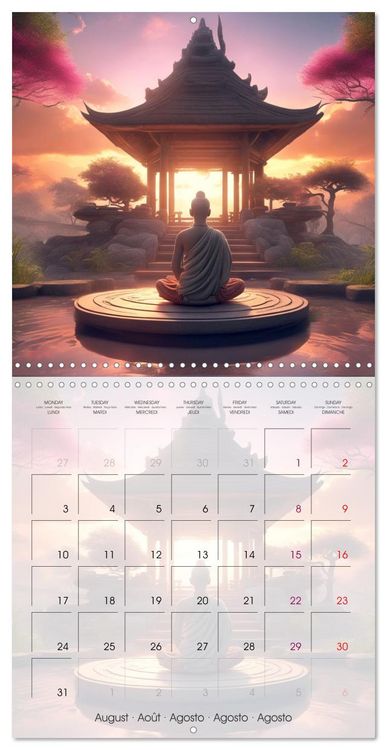 Produktbild: Zenitude every day (Wall Calendar 2026 12 &times; 12 Inch) CALVENDO 12 Month Wall Calendar