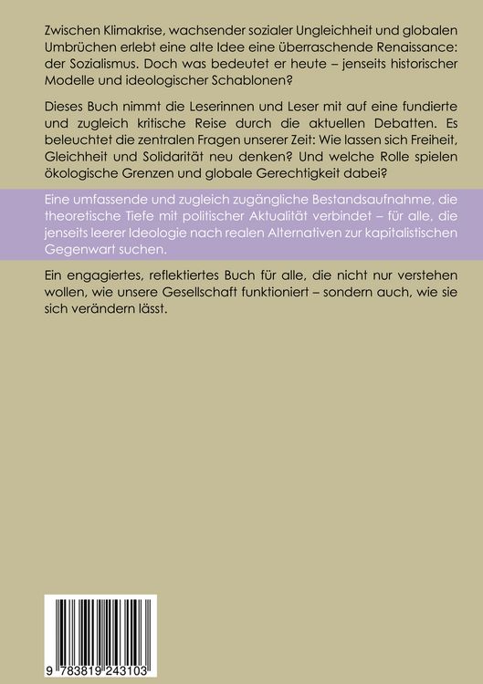 Produktbild: Die konkrete Utopie des Sozialismus