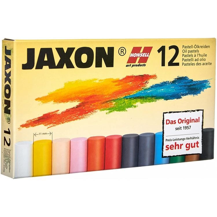 Produktbild: JAXON &Ouml;lpastellkreiden 12 St&uuml;ck