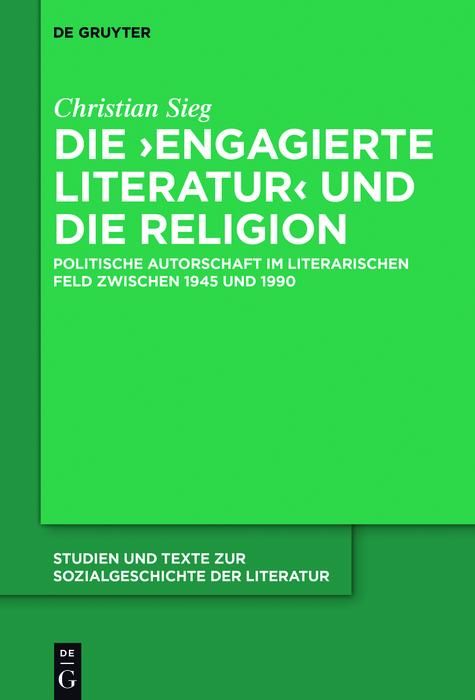 Produktbild: Die ,engagierte Literatur' und die Religion