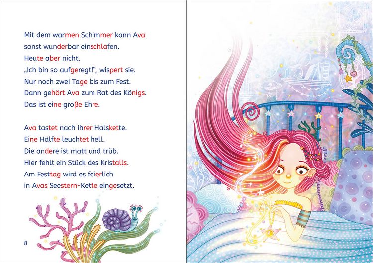 Produktbild: Lesel&ouml;wen 2. Klasse - Die Meerm&auml;dchen und der gestohlene Kristall