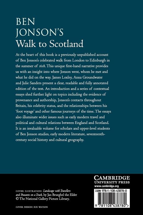 Produktbild: Ben Jonson's Walk to Scotland
