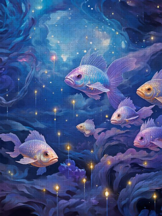 Produktbild: CALVENDO Puzzle Goldfische | 2000 Teile Lege-Gr&ouml;&szlig;e 90x67cm Foto-Puzzle f&uuml;r gl&uuml;ckliche Stunden