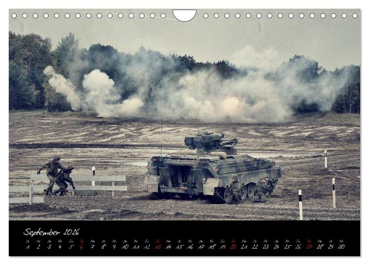 Produktbild: Sch&uuml;tzenpanzer Marder (Wandkalender 2026 DIN A4 quer), CALVENDO Monatskalender