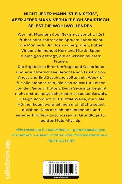 Produktbild: &raquo;Doch, alle M&auml;nner!&laquo;