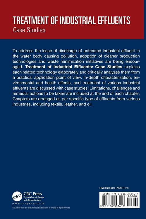 Produktbild: Treatment of Industrial Effluents