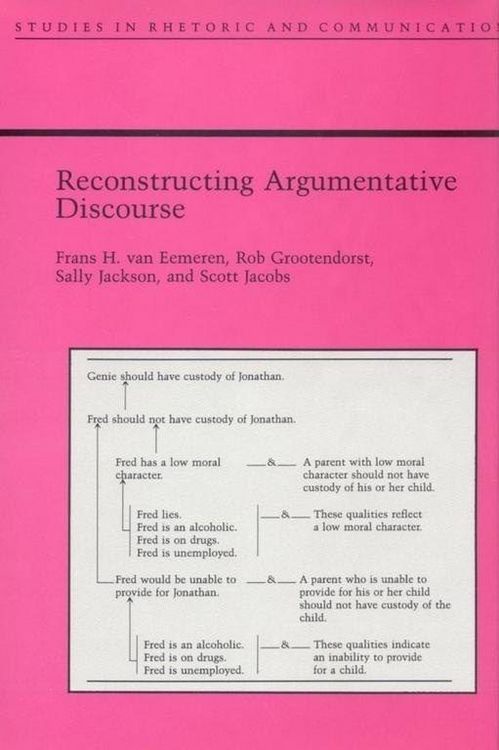 Produktbild: Reconstructing Argumentative Discourse