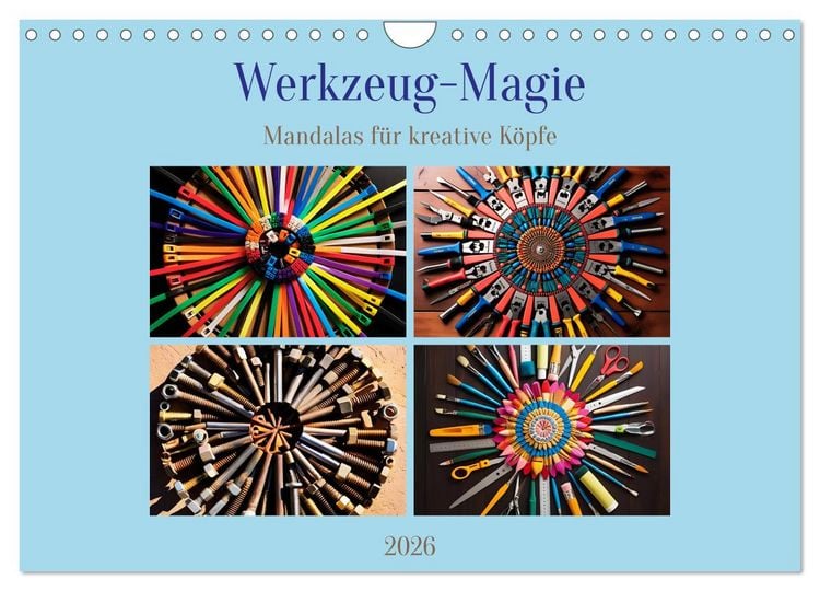 Produktbild: Werkzeug-Magie (Wandkalender 2026 DIN A4 quer), CALVENDO Monatskalender