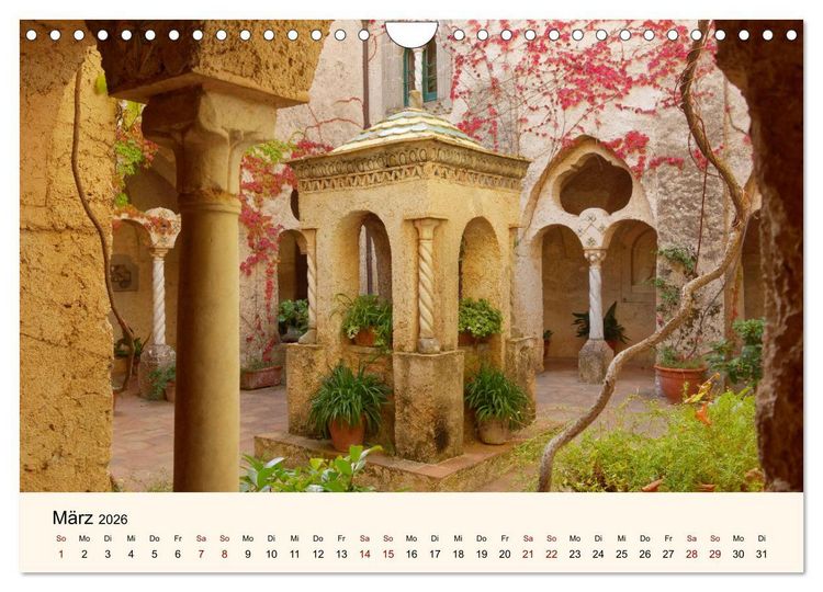 Produktbild: Mediterraner Seelenfrieden (Wandkalender 2026 DIN A4 quer), CALVENDO Monatskalender