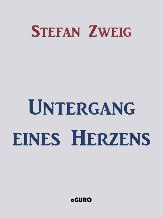Produktbild: Untergang eines Herzens