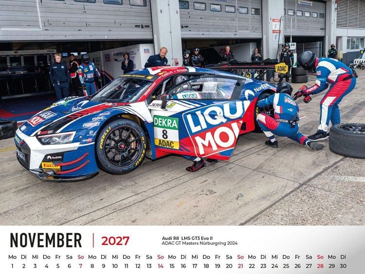 Produktbild: Audi im Rennsport Kalender 2027