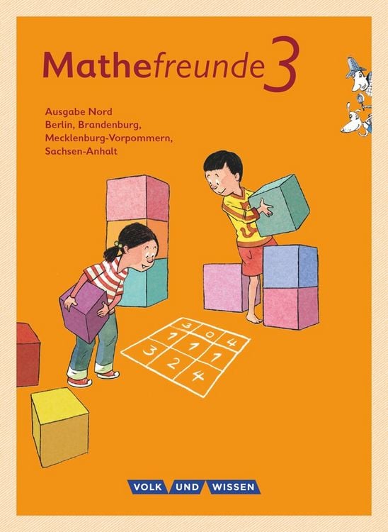 Produktbild: Mathefreunde 3. Schuljahr - Nord - Schülerbuch mit Kartonbeilagen