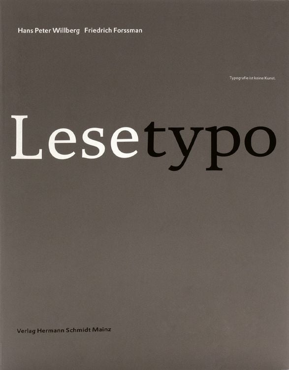Produktbild: Lesetypografie