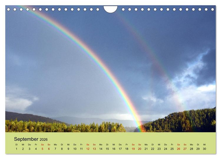 Produktbild: Lichtstimmungen des Nordens (Wandkalender 2026 DIN A4 quer), CALVENDO Monatskalender