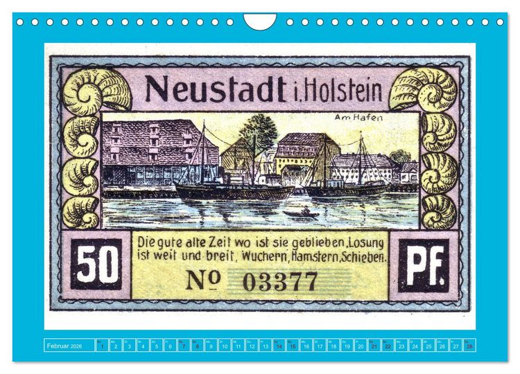 Produktbild: Gru&szlig; aus Neustadt in Holstein (Wandkalender 2026 DIN A4 quer), CALVENDO Monatskalender