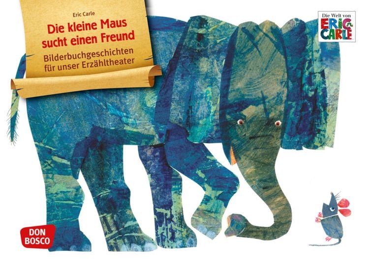 Produktbild: Die kleine Maus sucht einen Freund. Kamishibai Bildkartenset