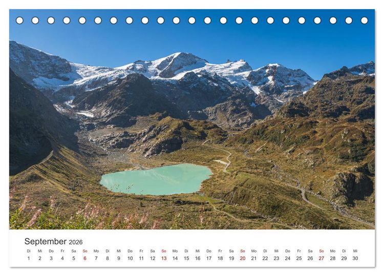 Produktbild: Schweizer Alpenp&auml;sse (Tischkalender 2026 DIN A5 quer), CALVENDO Monatskalender